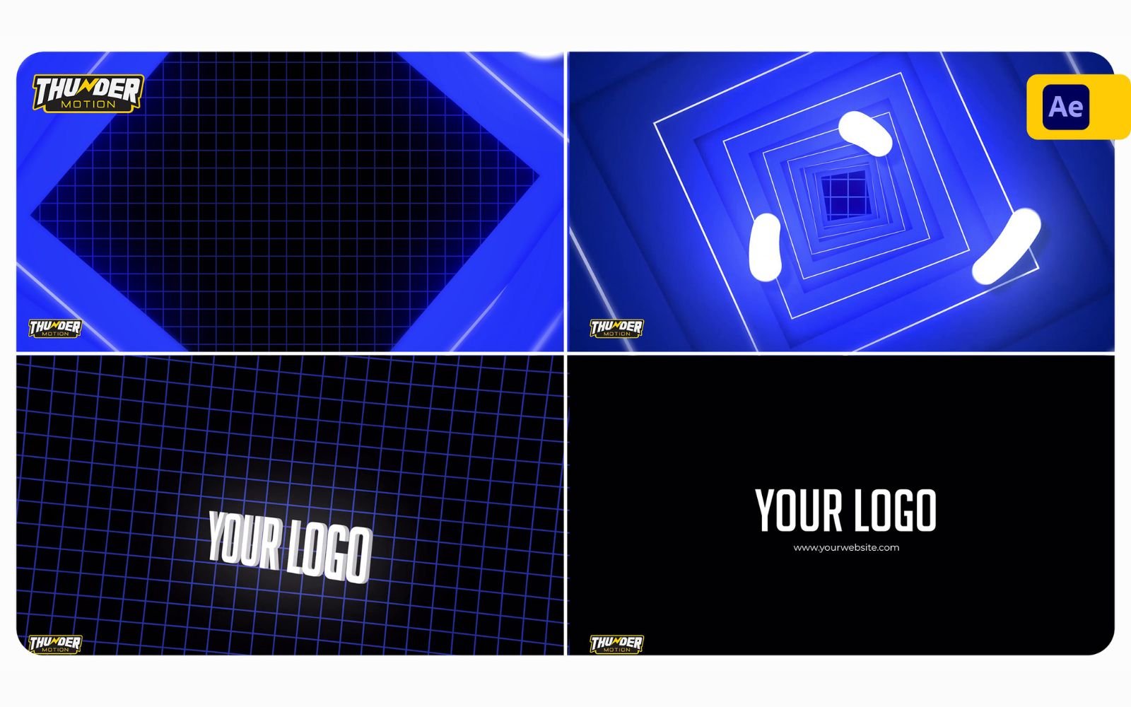 Kit Graphique #359111 Cinematic Cyberpunk Divers Modles Web - Logo template Preview
