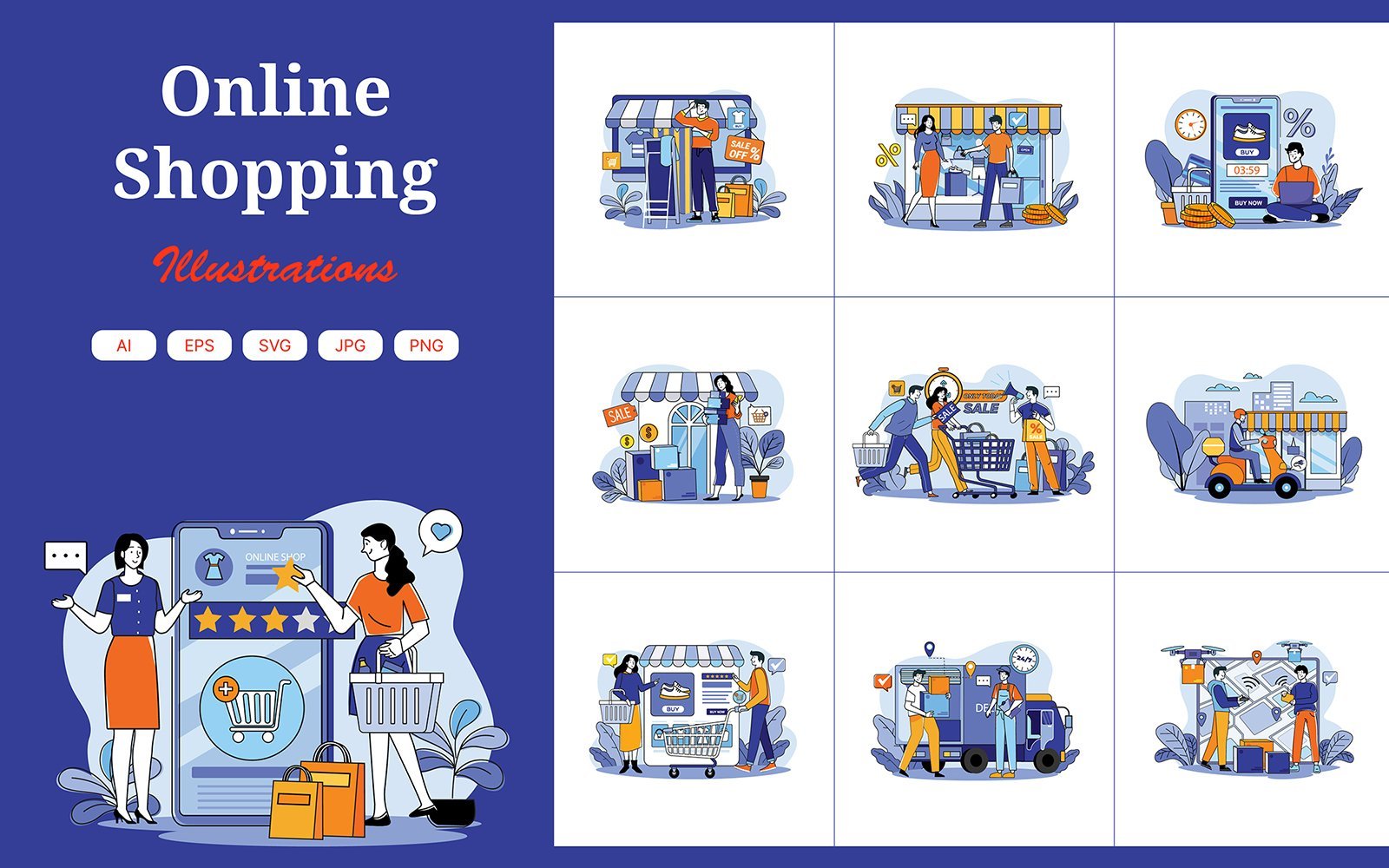 Kit Graphique #359182 Shopping Online Web Design - Logo template Preview