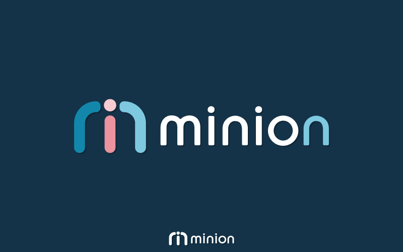 Branding Minion Logo presentation Logo Template