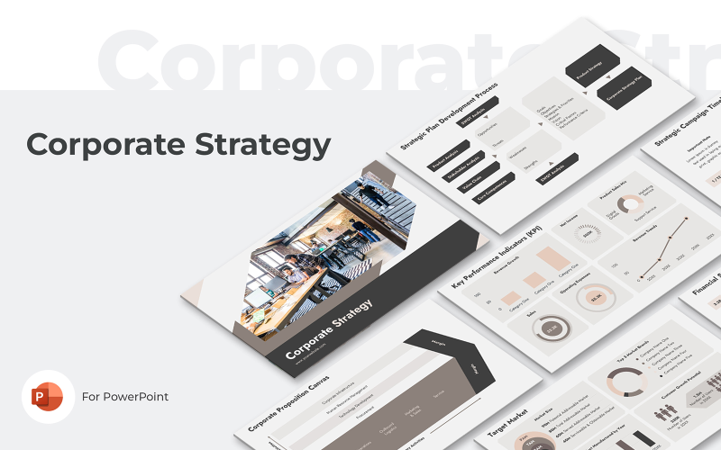 Corporate Strategy PowerPoint Presentation Template PowerPoint Template