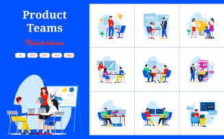 M679_ Product Teams Illustration Pack
