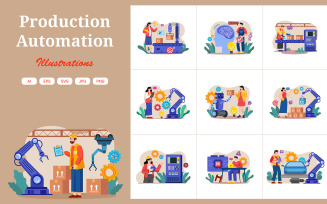 M684_ Production Automation Illustration Pack 2