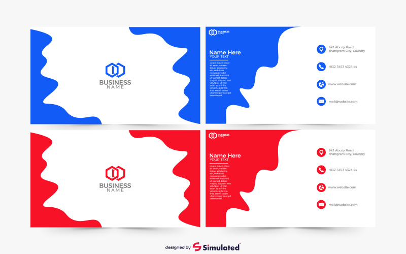 Branding Business Card Templates design Corporate Identity