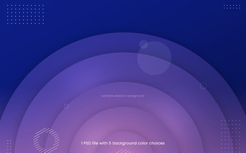 Gradient Purple - with 1 PSD and 5 Color Backgrounds