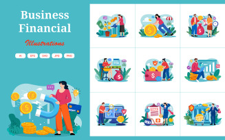 M700_ Financial Illustration Pack 1