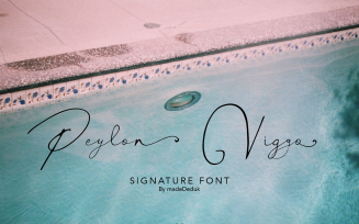 Peylon Viggo - Signature Font