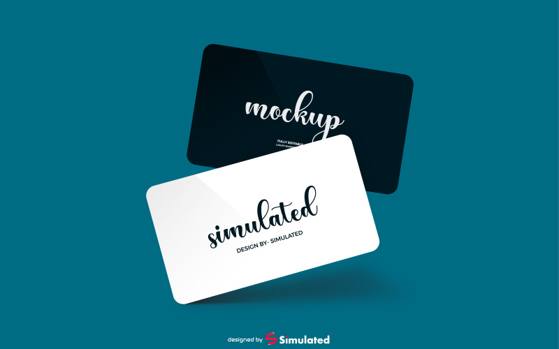 Business card mockup templates Product Mockup