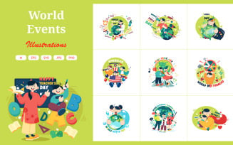 M706_ World Events Illustration Pack