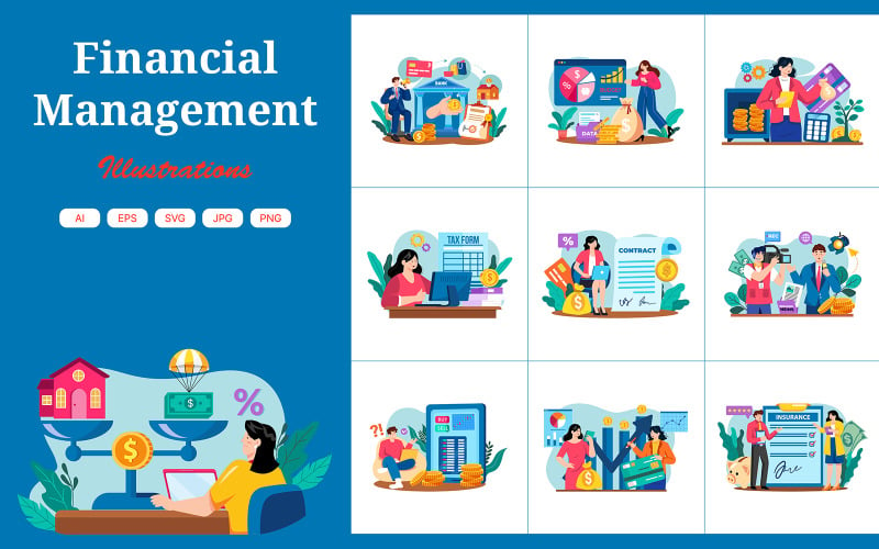 M724_ Financial Management Illustration Pack 2