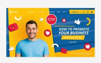 Business Marketing Social Media Post Template EPS And Ai