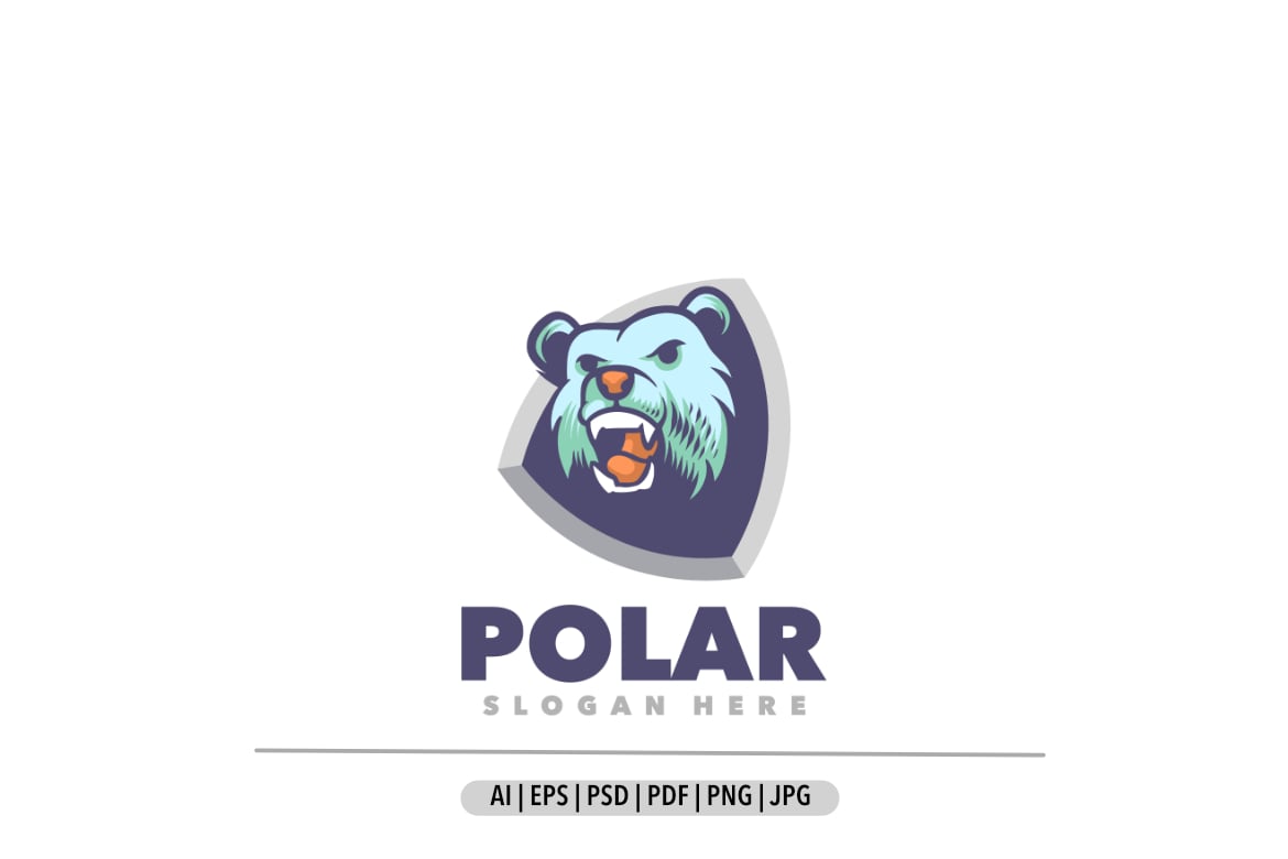 Template #359695 Shield Polar Webdesign Template - Logo template Preview