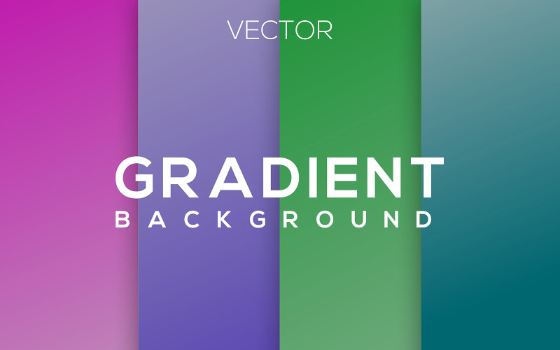 Colorful Gradient Background Swatch