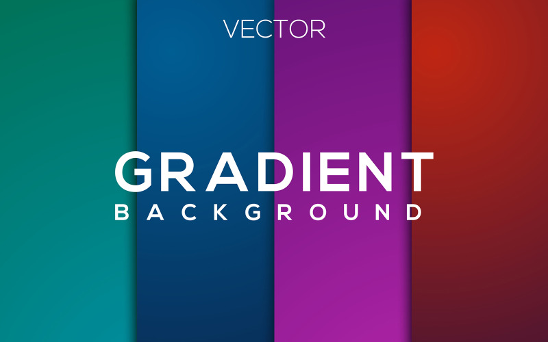 Editable Gradient Background Illustration Action