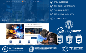 Industa - Industrial & Factory WordPress Theme