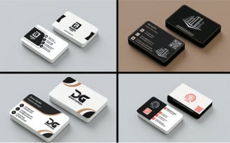 4 Stunning Business Cards in Reasonable Prices