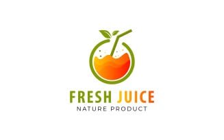 Branding Fresh Juice Logo illustration