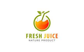 Branding Fresh Juice Logo illustration