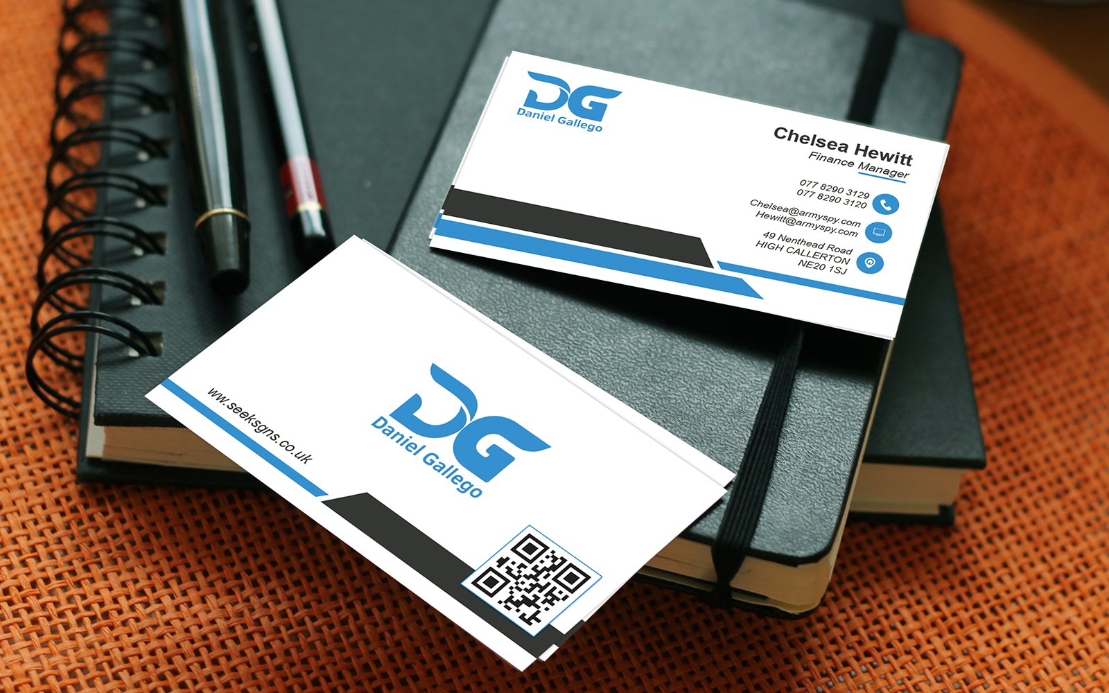 Template #359985 Business Card Webdesign Template - Logo template Preview