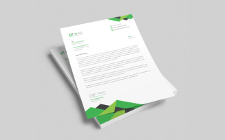 Creative and modern business letterhead design template