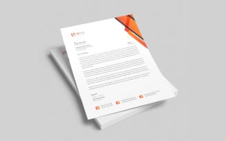 Creative and modern business letterhead
