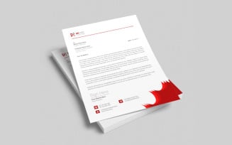 Minimal and creative business letterhead
