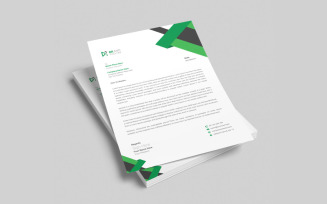 Modern business and corporate letterhead