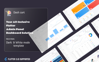 Dashcart – Your All-Inclusive Flutter Admin Panel Dashboard Solution