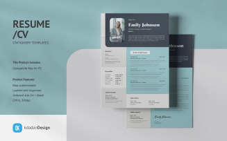 Resume/CV PSD Design Templates Vol 19.2