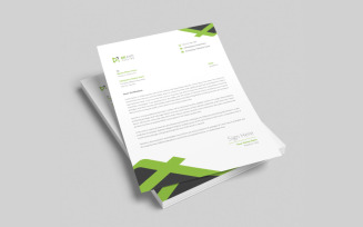 Corporate and modern business letterhead