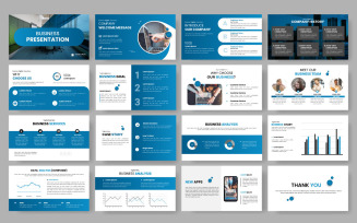 Presentation slides template.Modern brochure cover design. Creative infographic elements