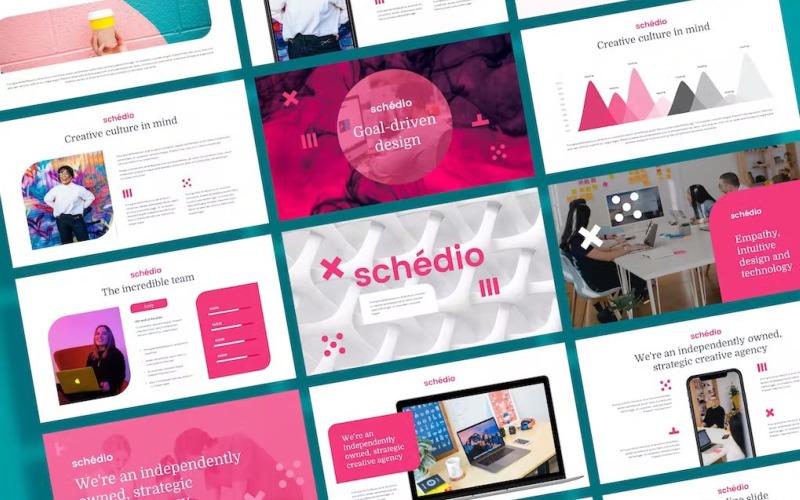 SCHEDIO - Multipurpose Business Powerpoint Templat PowerPoint Template