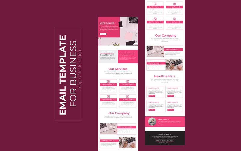 Multipurpose E-commerce Business Email marketing Newsletter Template Corporate Identity