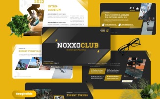 Noxxo - Extreme Sport Googleslide Templates
