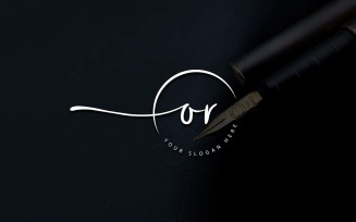 Calligraphy Studio Style OR Letter Logo Design