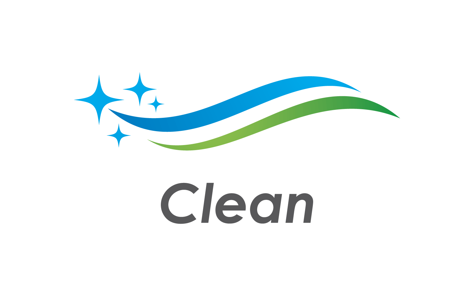 Cleaning logo vector template