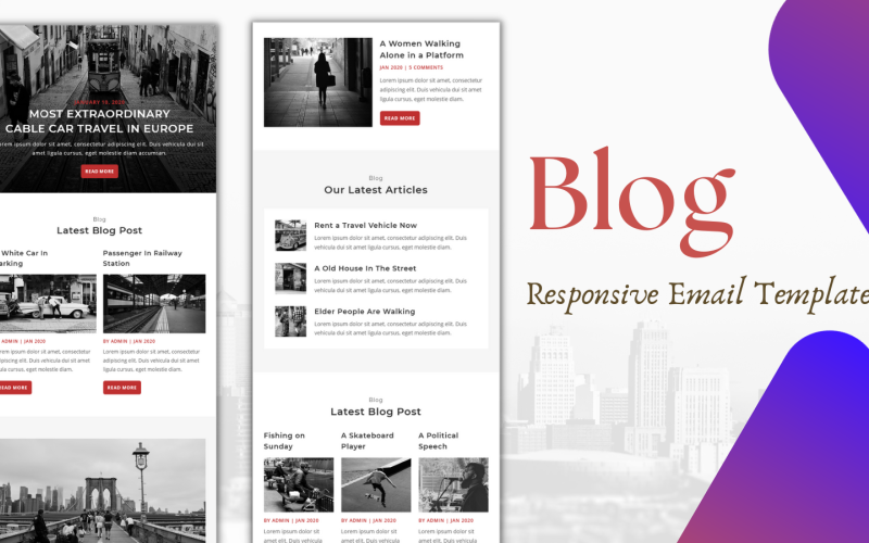 Blog – Multipurpose Responsive Email Template Newsletter Template