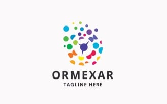 Letter O Ormexar Pro Logo Template