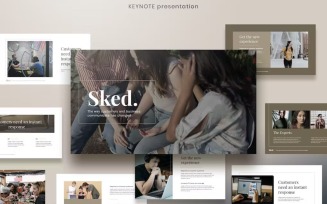 Sked - Elegant Digital Agency Keynote Template