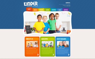 Kids Center PSD Template