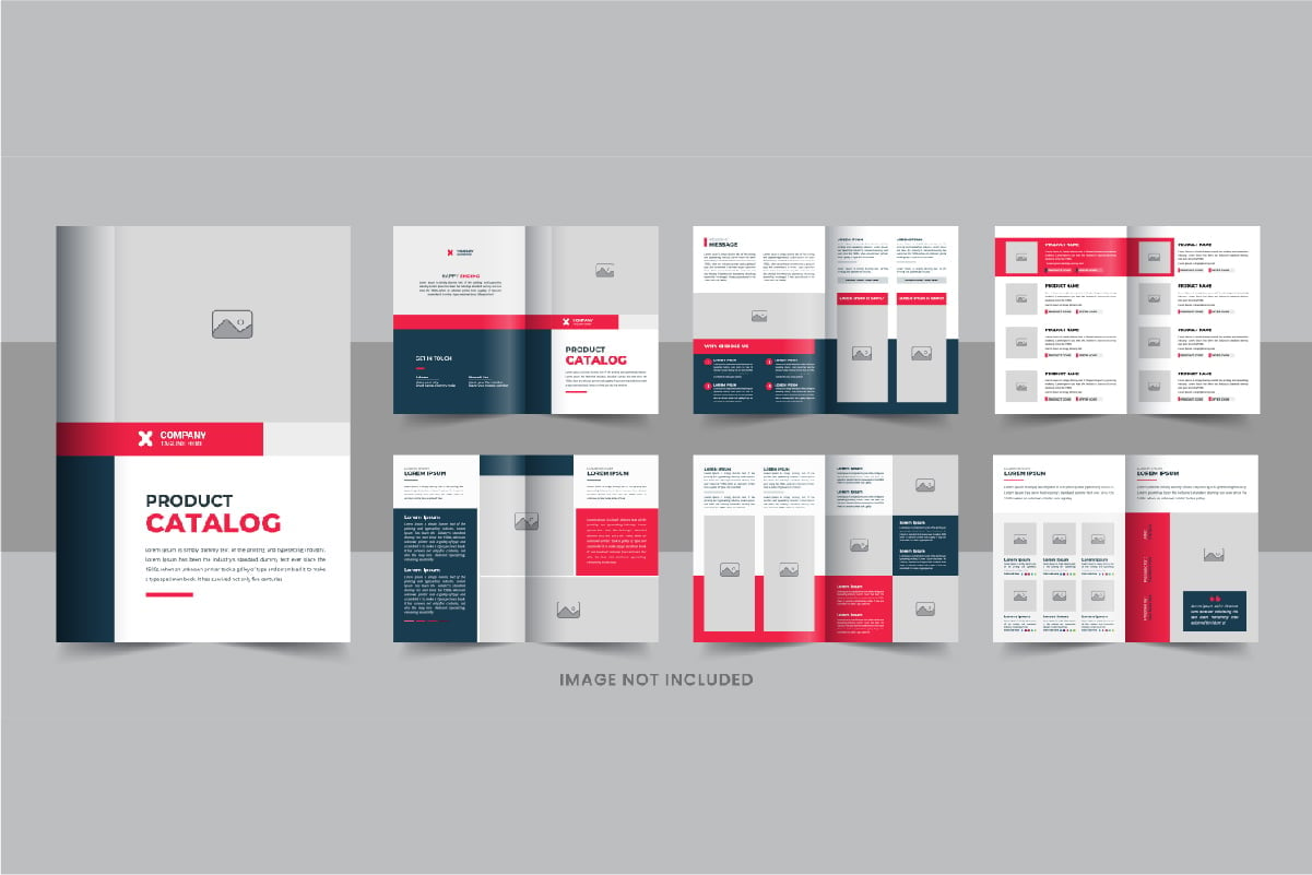 Kit Graphique #361126 Catalogueue Catalogue Web Design - Logo template Preview