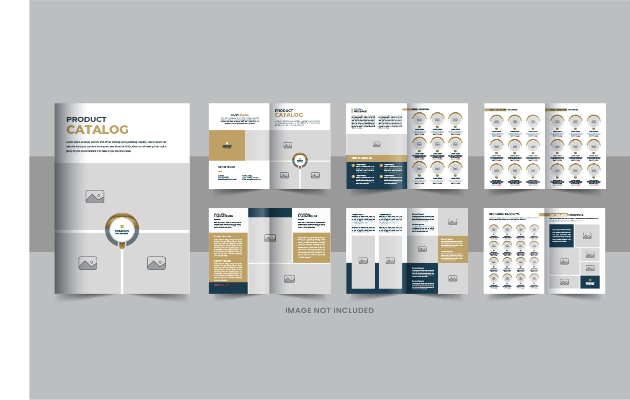 Kit Graphique #361128 Catalogueue Catalogue Web Design - Logo template Preview