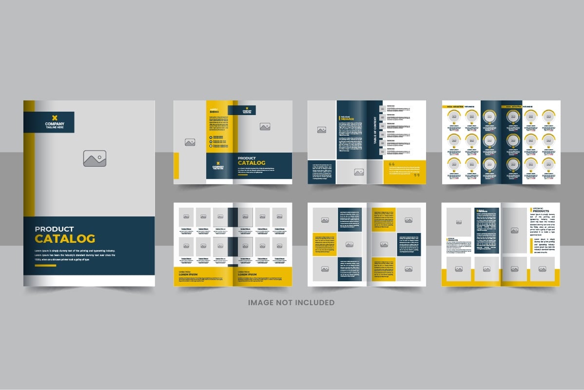 Kit Graphique #361133 Catalogueue Catalogue Web Design - Logo template Preview
