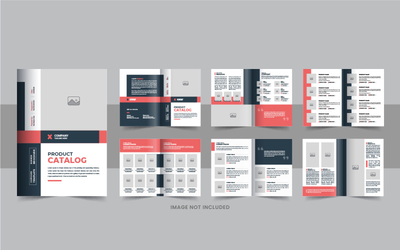 Creative Product Catalog Layout design, catalog template Corporate Identity
