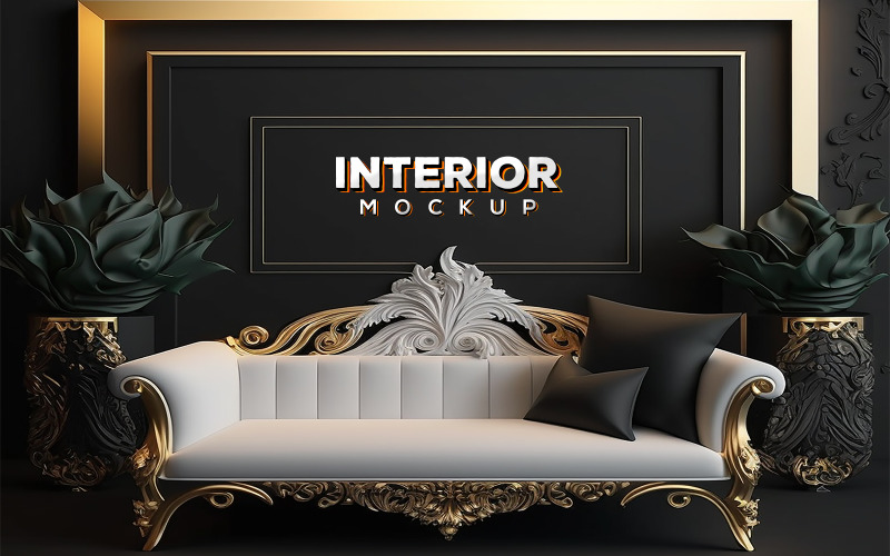Luxury Interior Mockup Design Product Mockup