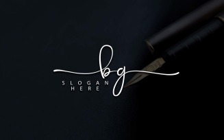 Creative Photography BG Letter Logo Design