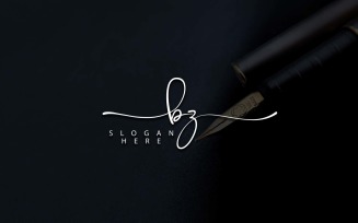 Creative Photography BZ Letter Logo Design