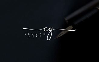 Creative Photography CG Letter Logo Design