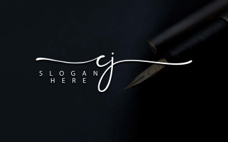 Creative Photography CJ Letter Logo Design