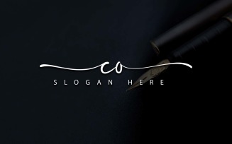 Creative Photography CO Letter Logo Design