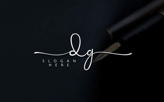 Creative Photography DG Letter Logo Design